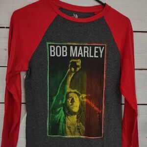 Bob Marley Reglan Long Sleeve Shirt